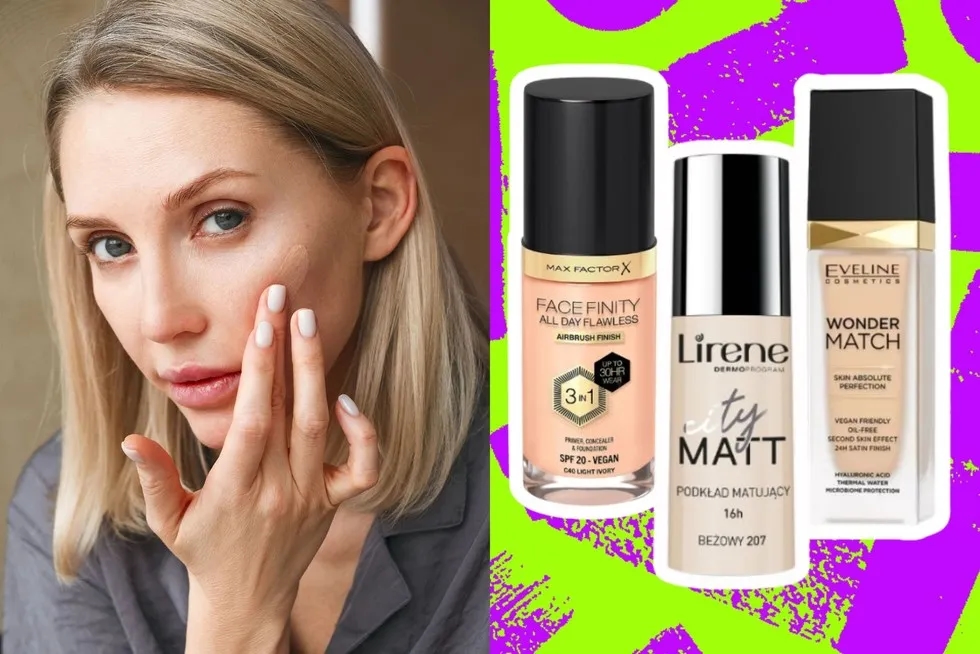 Najlepszy dobry podkład rozświetlający do cery suchej, który nawilża
